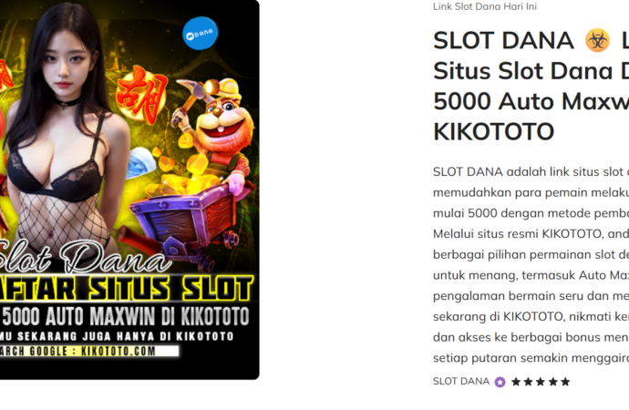 Slot Dana dan Slot Dana Resmi: Penjelasan Informasional tentang Sistem Pembayaran Digital